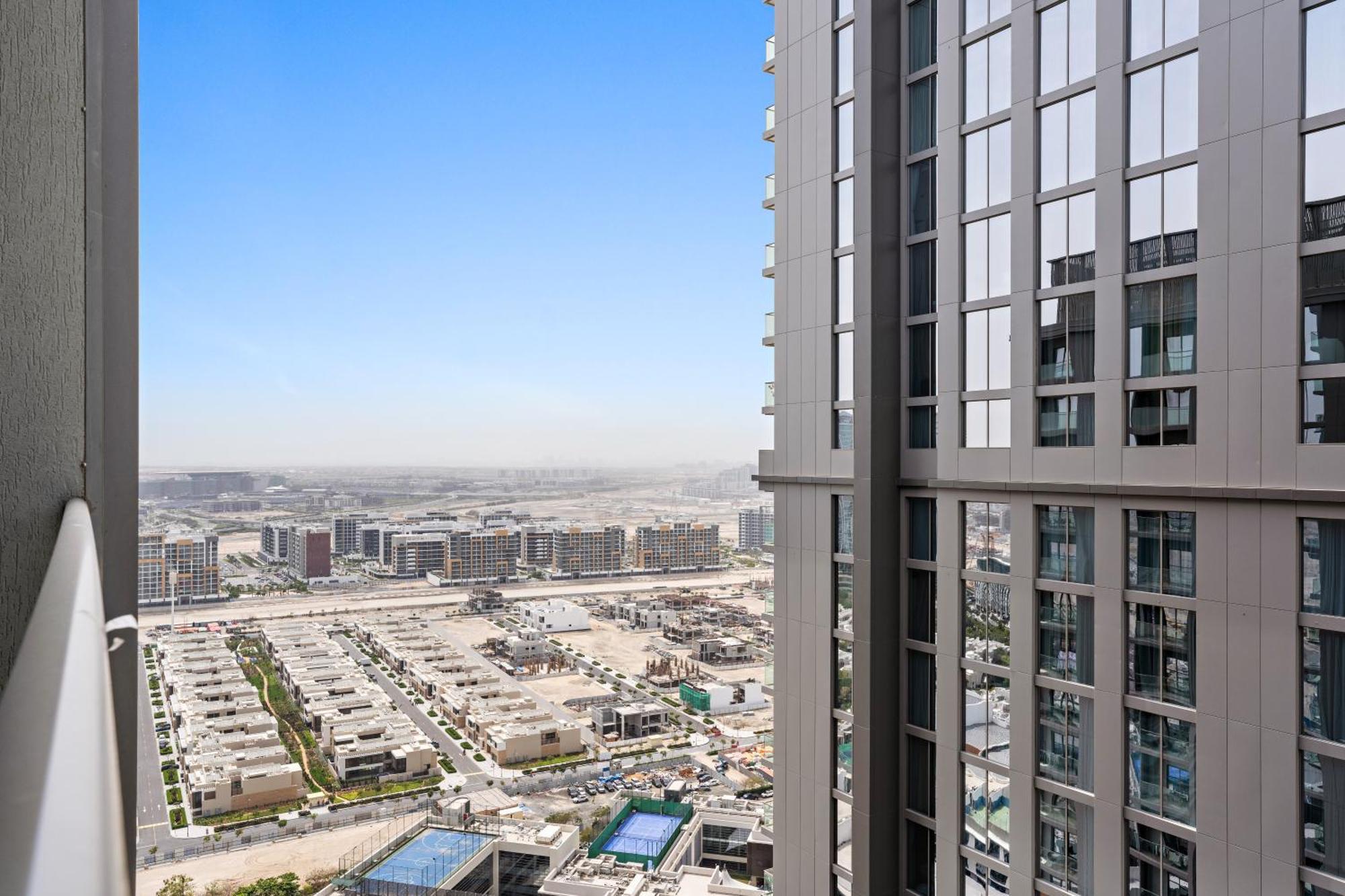 Beautiful 2 Bedroom Next To Business Bay - Sobha Creek Vista Dubai Dış mekan fotoğraf